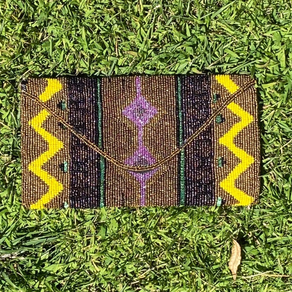 Forever 21 Beaded Clutch